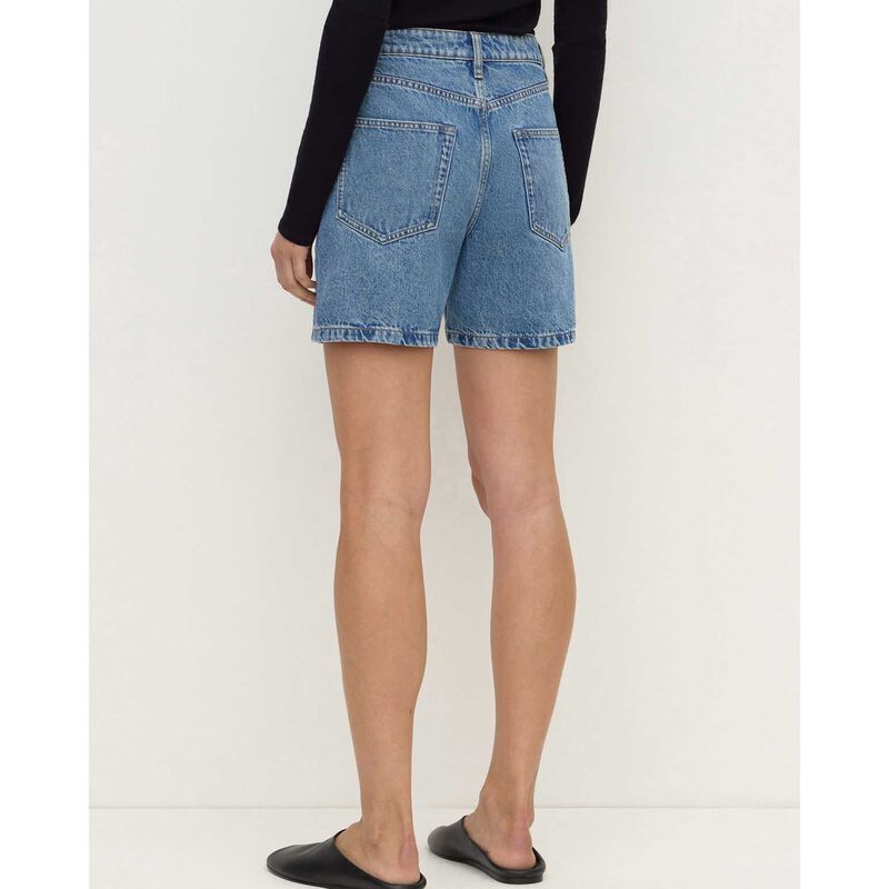 Assembly Label Mid Rise Vintage Denim Short Classic Blue image number 1